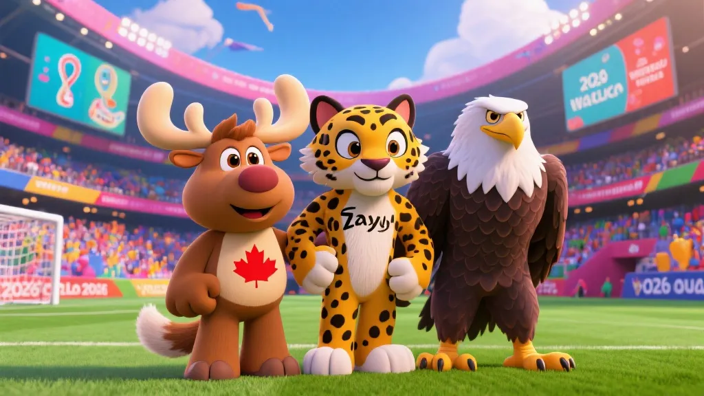 揭秘2026世界杯吉祥物：Maple、Zayu与Clutch背后的文化密码与狂欢寓意